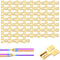 60pcs Spade Terminal Splitter, Quick Disconnect Insulated Double Male Tab Single Female Connector for Automotive
