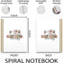 Occupational Therapy Spiral Notebook, 5.5×8.3, 160 Pages, Occupational Therapist Gifts