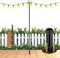 10 FT String Light Poles Heavy Duty (1 Pack) - Outdoor Patio