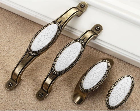 YHBZ 2X Handles,56mm/2.2inCabinet Handles,Length56mm/2.2in Furniture Drawer Pulls,Wardrobe Door Knobs,Zinc Alloy Pull