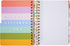 C.R. Gibson Signature Checkerboard Twin Wire Journal, 8.5" x 8.5", 480 Pages, Blank, Dot Grid, Lined