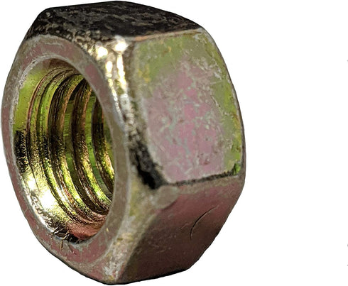 Grade 8 Fine Hex Nuts, 3/8-24, Piece-20, Yellow - 014973261672