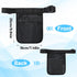 Tucnoeu Pack Server Waist Pouch, Black Restaurant Bar Waiter Waist Tool Pouch Bag with Adjustable Belt, Utility Server