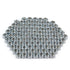 Yeebyee 5/16"-18 Locknuts,100pcs/pack (5/16"-18-100pcs) Nylon Insert Hex Lock Nuts,Carbon Steel White Zinc Plated, Hex
