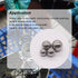 600pcs 12 1-8mm 1mm 2mm 2.5mm 3mm 3.5mm 4mm 4.5mm 5mm 5.5mm 6mm 7mm 8mm K-085-600 weideer Size Stainless Steel