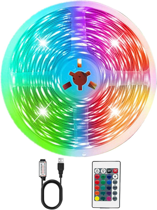 TK99SW LED Strip Lights 32.8ft LED Lights for Bedroom,TV Backlight, Party,Gaming Room, Home