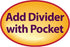 Smead Manila Self-Adhesive Folder Divider with Pockets, 25 per Pack, Letter Size, Manila (68030)
