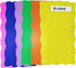 wootile 24Pcs 6"x 12" 12Pcs Library Shelf Dividers for Shelves with Blank Stickers Colored Book Shelf Dividers Library