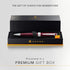 Cross Bailey Refillable Ballpoint Pen, Medium Point, Black Ink, Red, Presented in a Premium Gift Box