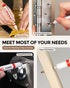 8 20mm (4 Nicpro PCS Long Nib Marker Pens, Deep Hole Marker, Quick Dry & Waterproof Construction Markers, Long Head