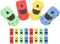 Mini Novelty Erasers, 20pcs Cartoon Rubber Erasers, Plastic Racing Car Shape for School Student Stationery