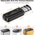 Bonsaii Paper Shredder for Home Use, 6 Sheet Strip Cut Small Shredder Without Basket, Portable Design