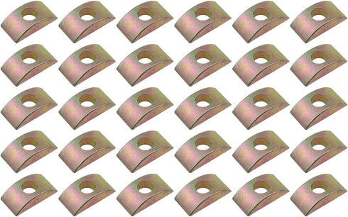 M8 Half Moon Nut MEETOOT 30PCS Zinc Washer Spacer for Furniture