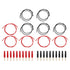 5 Set Banana Plug Wire Kit 10A, Solder Connect 2mm Test Testing Cable, Electrical Inspection Tool for Home Industry