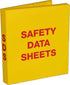 UniKeep SDS Binder, 1.5'' Capacity, 3 Poly Rings, Fully Enclosed