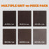 10 60 80 120 180 220 320 Sanding Block pcs with Tack Cloth, Coarse Medium Fine Grit Sanding Sponge Assortment, Sanding