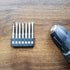 Zohino 7 1/4" Set 3-Points Pcs Hex Shank Magnetic Special Shaped Screwdriver Insert Bits U-Shape Y-Type Triangle Inner