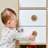 Set 8 1.8 1.8 Inches of Wooden Construction Vehicle Digger Vehicle Theme Boys Bedroom Furniture Cabinet Dresser Drawer