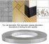 Floor Sealing Caulk Strip, Golden Line Border Sticker - Gold/Silver Foil Self Adhesive Tile Stickers Tape