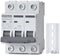 AC Miniature Circuit Breaker, 6 Amp 480V 3 Pole DIN Rail Mount Circuit Breaker, Thermal Magnetic Trip