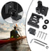 Transducer Mount Bracket for MHX XNT, Mounting Plate for XHS Model Transducers, Transom Mounting Hardware Kit