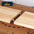 ALBO Wooden Dowel Pins - 1/4 x 1-1/4 inch Fluted Wood Dowels, 200 Pack for Crafts
