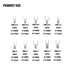 250pcs Non-Insulated Fork Terminals, Copper Fork Wire Connectors Terminals, AWG 22-16 16-14 14-12 12-10 Crimp Fork End Terminal, Tin-Plated Wire Lugs Battery Cable Terminals