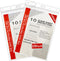 Ollain 10 PCS Waterproof Page Protectors, Resealable Zip Paper Sheet Protectors Clear Hard Plastic Sleeves, 8.5" x 11"