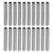 uxcell M4 Internal Thread Dowel Pin 20pcs 6x50mm Chamfering Flat Carbon Steel Cylindrical