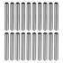 uxcell M4 Internal Thread Dowel Pin 20pcs 6x50mm Chamfering Flat Carbon Steel Cylindrical