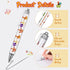 Sayglossy 24 Pcs Funny Chicken Pens Lovely Retractable Gel Pens Novelty Animal Black Ink Rollerball for School Office
