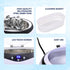 VUA 22oz 304 5 Ultrasonic Jewelry Cleaner, Ring Cleaner, Ultrasonic Cleaner Machine, Stainless Steel Tank, Time Modes