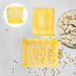 Beavorty Tofu Pressing Mold Box for Homemade Tofu and Cheese DIY Food-grade Plastic Kitchen Tool with Pressing Plate