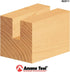 Amana Tool - 45211 Carbide Tipped Straight Plunge High Production, 1/4 Dia x 1"
