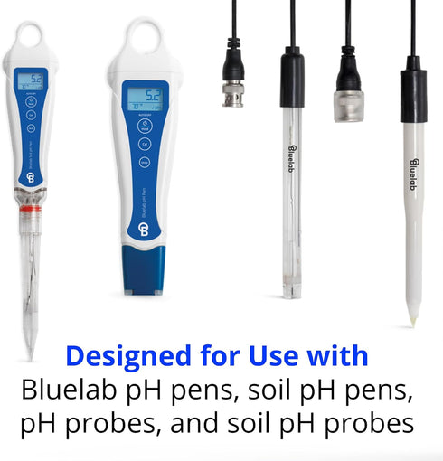 Bluelab STSOL120 KCL Storage Solution 120ml for pH Probe and Pen, Water, Soil, Hydroponic System