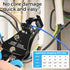 WGGE 3 IN 1 Adjustable Heavy Duty Wire Stripper/Cutter Tool for 8-18 AWG Solid and Stranded Wire