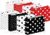 Barker Creek Dots File Folders, Set of 24, Multi-Design, Letter Size, 1/3 Cut Tabs for Home, School, Office