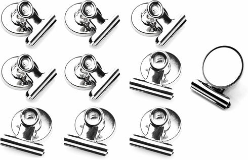 10 Pack Classroom Magnets for Teachers, Map, Fridge, Office, Whiteboard, Dry Erase Board, Refrigerator Magnetic Clips