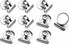 10 Pack Classroom Magnets for Teachers, Map, Fridge, Office, Whiteboard, Dry Erase Board, Refrigerator Magnetic Clips