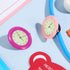Dansydaisy 2 Pcs Glow in The Dark Stethoscope Watch Nurse Week Gift Clip on Pocket Watch with Second Hand CNA
