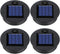 4 Pieces Replacement Solar Light Tops Outdoor Hanging Lantern Solar Light Parts