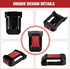 2 Pack USB Charger Adapter for Dewalt 20V Li-ion Battery with USB Output & Type-C Fast Charging