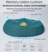 GEDRACKPMYN Tailbone Donut Pillow for Pain, Memory Foam Coccyx Cushion for Long Sitting Hours on Chair, Bed Sore