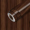 HOMETITUTE Walnut Wood Grain Wallpaper Peel and Stick Dark Brown Pattern 118.1x17.7