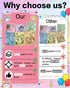 Affheny 20 (0.98" 2.24") Rolls Instant Camera Refill Print Paper, HD Kidizoom Print Camera Paper Refill for Most Kids
