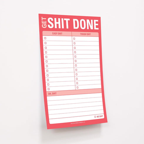 Knock Knock Get Shit Done Great Big Sticky Note