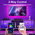 16.4FT 45-85 inch VOLIVO LED Lights for TV, Led Backlight for TVs, Bluetooth RGB LED Lights Behind Television