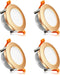 YGS-Tech 2 Inch LED Recessed Lighting - Dimmable Downlight 3W (35W Halogen Equivalent), 5000K Daylight White Ceiling