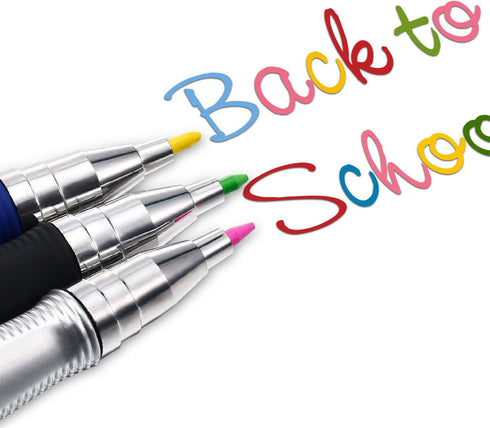 JOVITEC 3 Pieces 2.0 mm Mechanical Pencil with Color and Black Cases - Refills for Students & Teachers, Draft Drawing