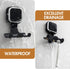 LEVERLOC Suction Razor Holder for Shower 2 Pack, Vacuum Suction Razor Hooks for Bathroom, Towel, Razor Hanger for Shower Wall, Removable, Waterproof, Square-Shaped, Black by LEVERLOC